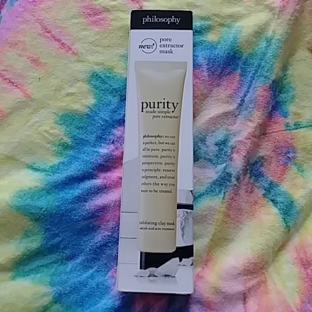 sold on merc New pore extractor mask by philosophy